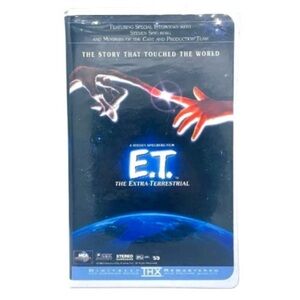 E.T. VHS Movie 1982